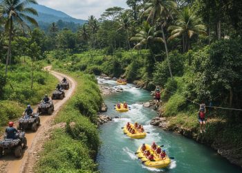 Bali Adventure – ATV + Rafting + Zipline