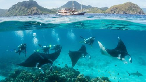 Komodo Adventure – Manta Rays + Dragons